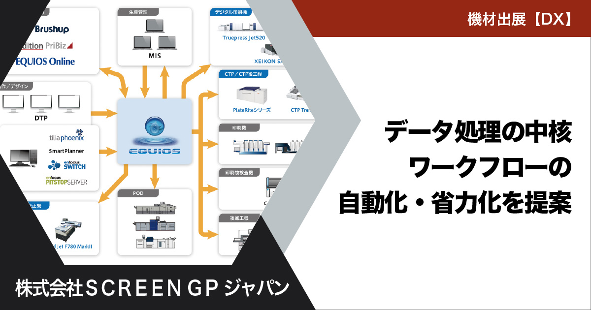 株式会社SCREEN GP ジャパン】データ処理の中核である